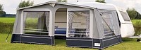 Caravanluifel,reparatie,voortent