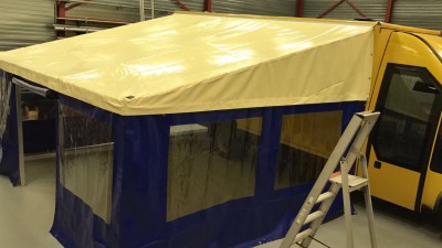 Tent aan auto/ truck 