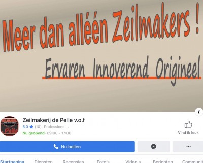 Facebook Zeilmakerij de Pelle